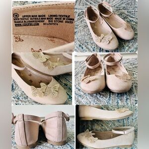 Self Esteem girl ballerina/ dress shoes with butterfly 🦋